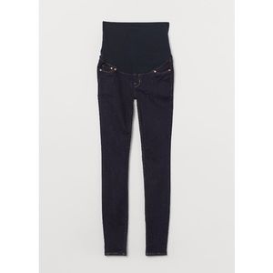 H&M MAMA maternity dark blue skinny jeans, size XL